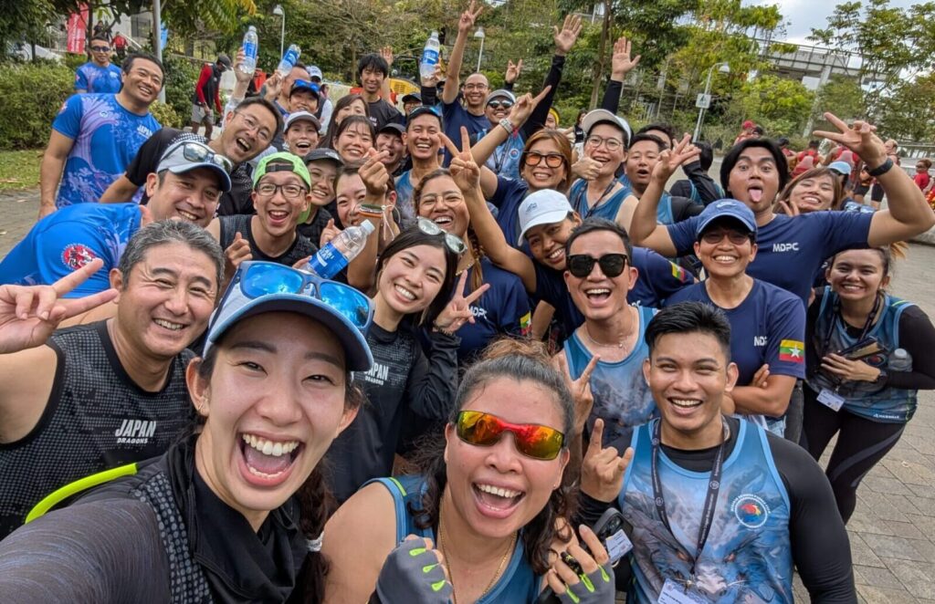 Japan Dragons Boats Club Shines at SDBA Century Race in Jurong Lake